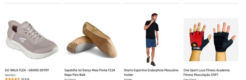40% OFF em Artigos Esportivos