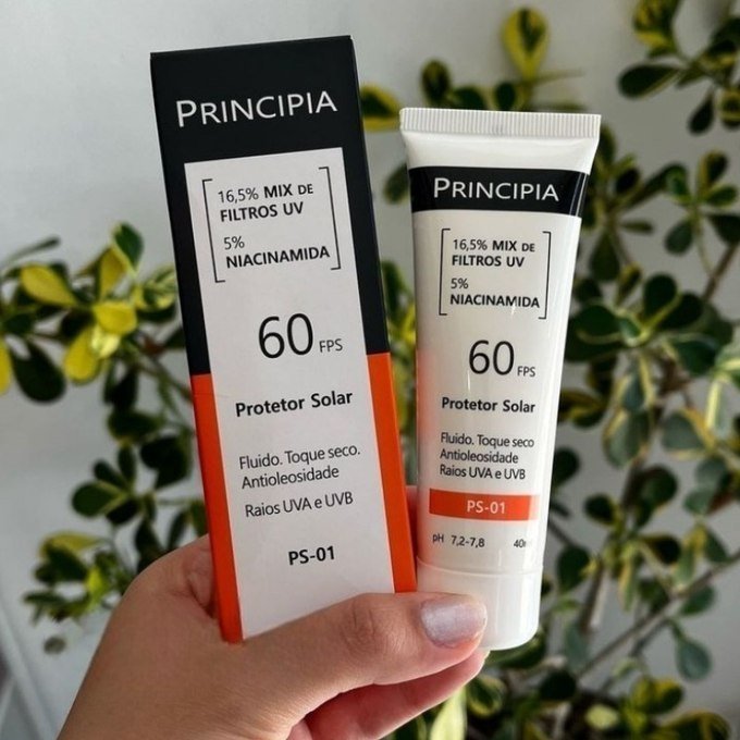 Kit com 2 Protetor Solar Facial PS-01 FPS 60 + Frete Grátis
