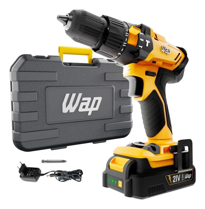 WAP Parafusadeira Furadeira de Impacto 3/8" 2000 mAh - K21 ID02