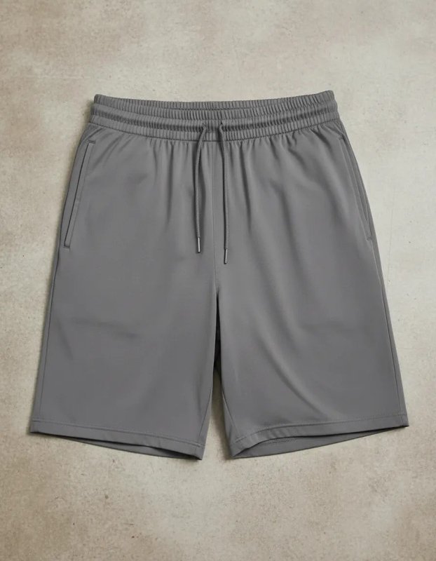 Shorts Esportivo Masculino Slim Fit Com Elastano Poliamida