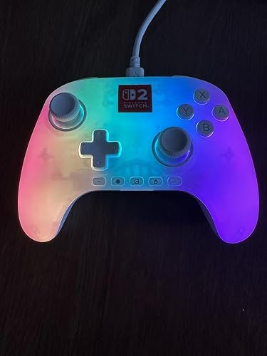 Controle PowerA Advantage para Nintendo Switch 2 (Branco c/ Lumectra) + Frete Grátis