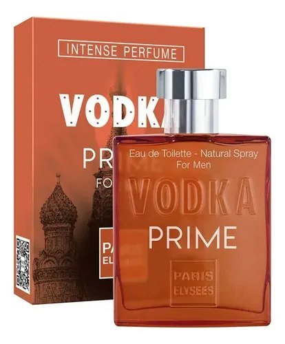 Perfume Vodka Prime Paris Elysees Masculino Intense 100ml