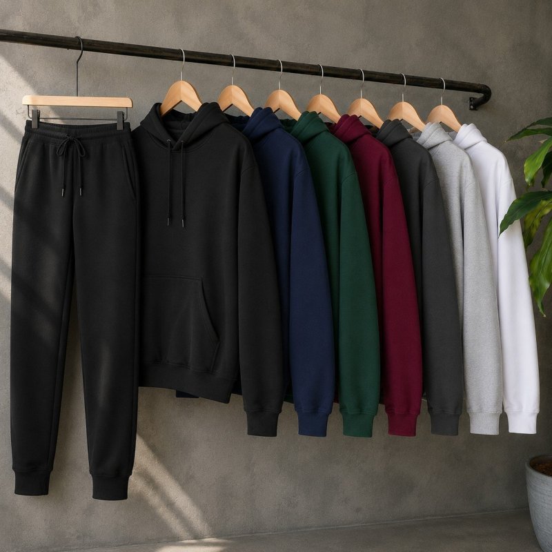 Conjunto Moletom Masculino com Casaco e Calças