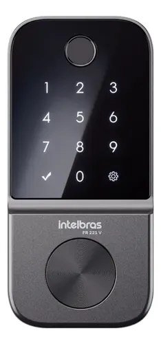 Fechadura Digital de Embutir Biométrica FR 221V Intelbras