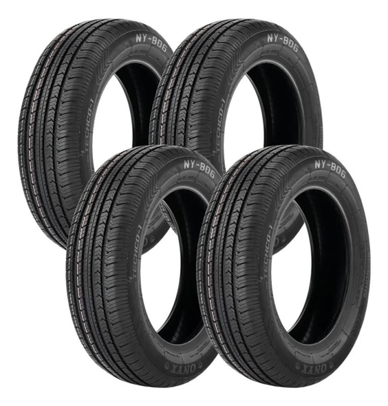 Jogo 4 Pneus Onyx Aro 15 Ny-806 185/60r15 84h