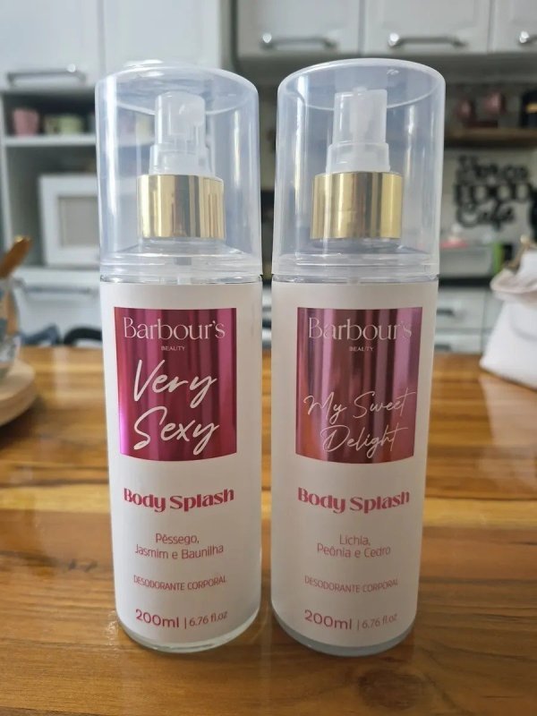 Body Splash My Sweet Delight e Very Sexy Barbours 200ml
