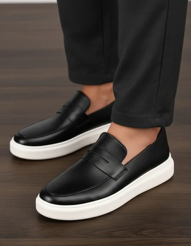 Sapato Loafer Masculino Mocassim Couro Casual Comfort Luxo (37 a 46)