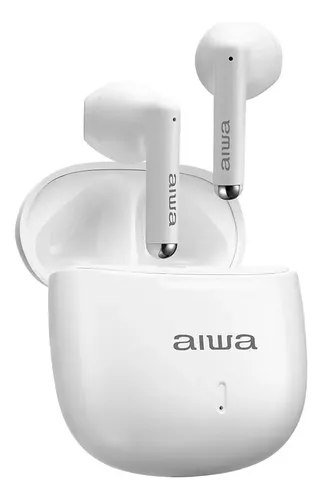 Fone De Ouvido AWS-EB-05-W Earbud Branco Aiwa Bivolt Branco