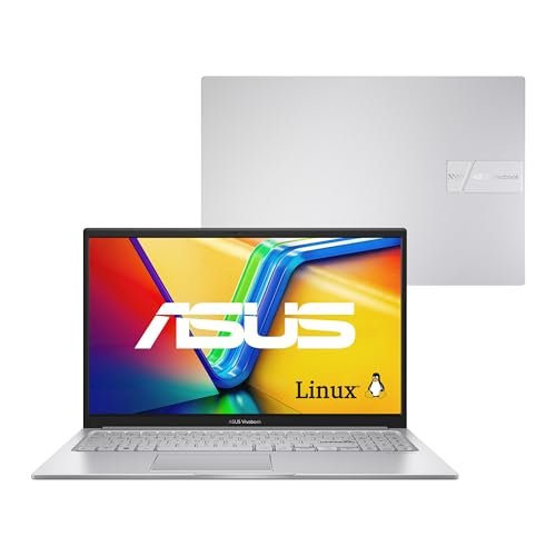 Notebook ASUS Vivobook 15, Intel Core i5, 8GB, 512GB SSD, KeepOS, 15.6'' FHD, Cool Silver - X1504VA-NJ1741