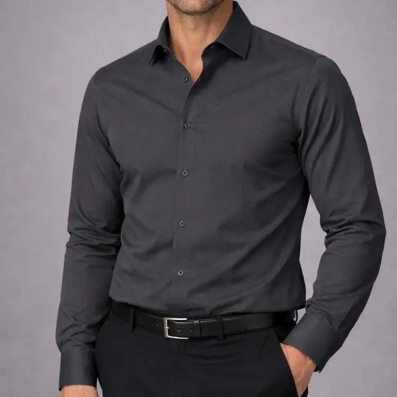 Camisa Social Masculina Slim Premium Manga Longa / Curta