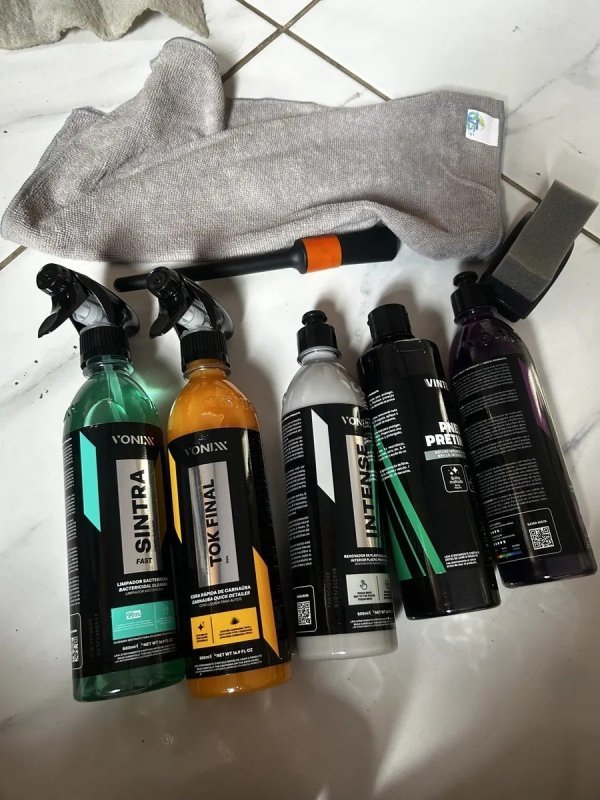 Kit Lavagem Shampoo Cera Tok Final Intense Sintra Fast Vonix + Frete Grátis