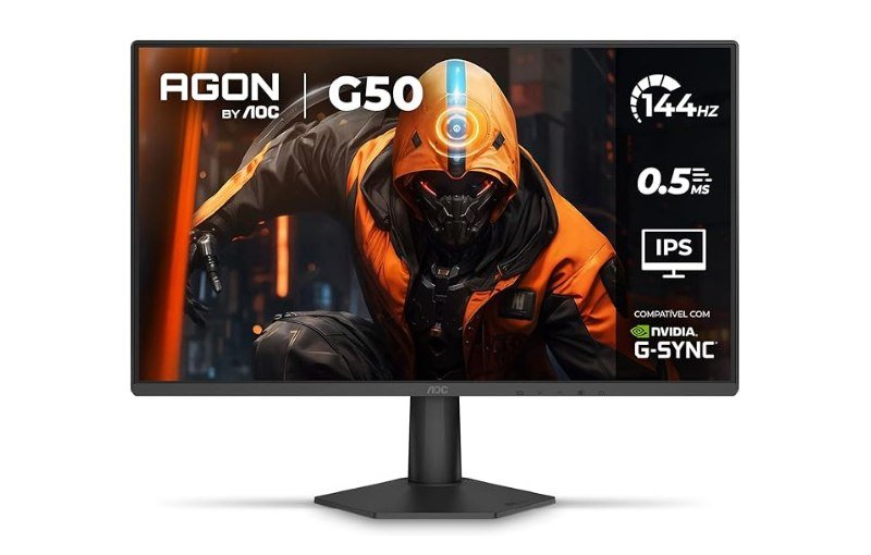Monitor Gamer AOC AGON G50 27" 144Hz 0,5ms IPS HDR10 G-SYNC 27G50F