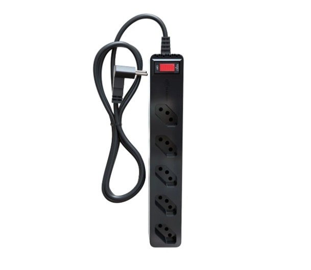 Filtro De Linha Dps Energia 5 Tomadas Iclamper Preto Clamper