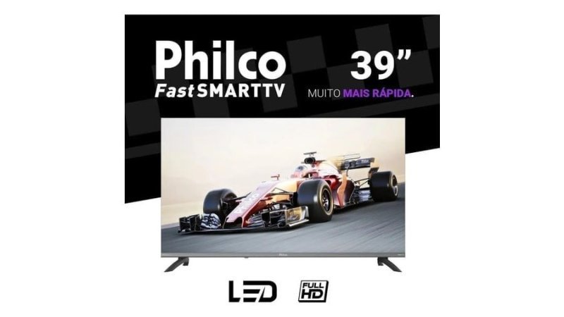 Smart TV 39 Philco Full HD com Dolby Audio P39CRA