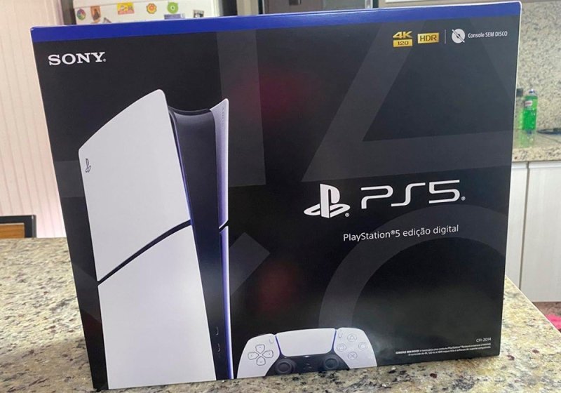 Console PlayStation® 5 Slim Edição Digital 825 GB Branco - Sony