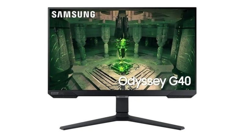 Monitor Gamer Samsung Odyssey G40 27", 240Hz, IPS, 1ms, Ajuste De Altura, Gsync, Freesync