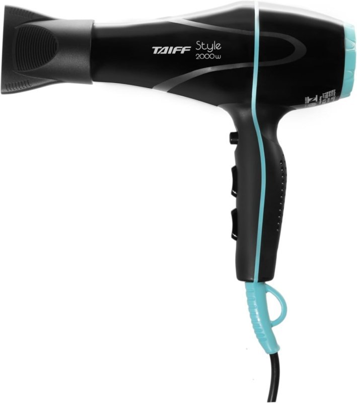 Taiff Style 333 2000W 127V - Secador Compacto - Preto