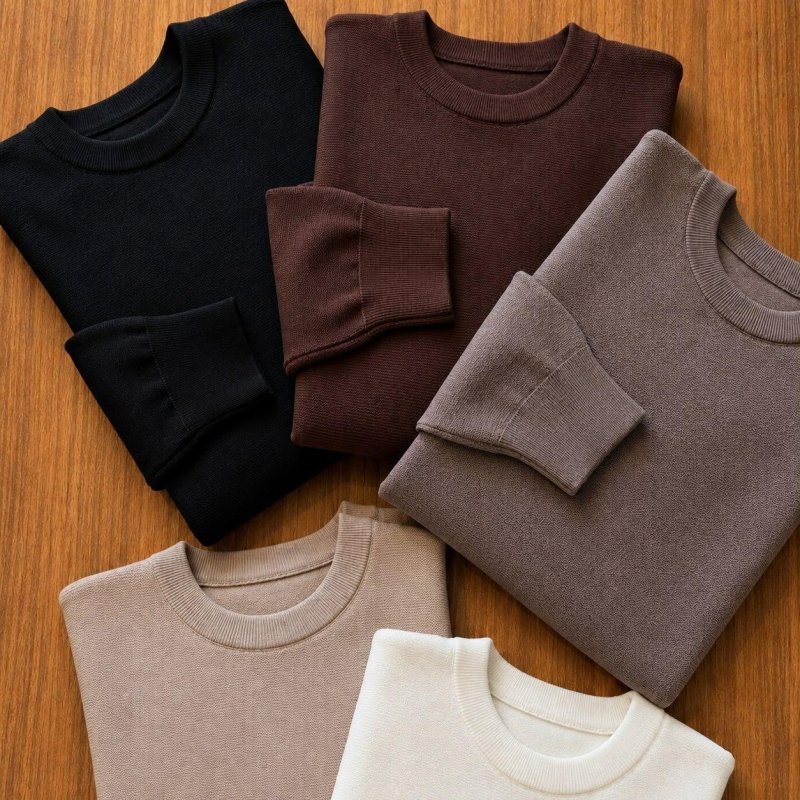 Blusa De Frio Suéter Masculino Lã Tricot Malha Grossa Casual