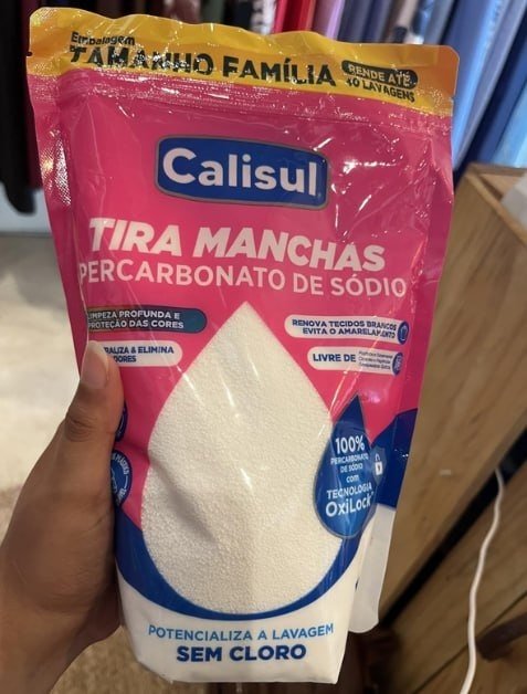 Percarbonato de Sódio Tira Manchas 1kg + Frete Grátis