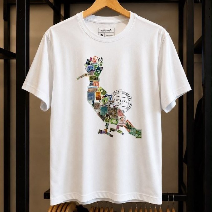 Camiseta Algodão Pica Pau Selo Reserva