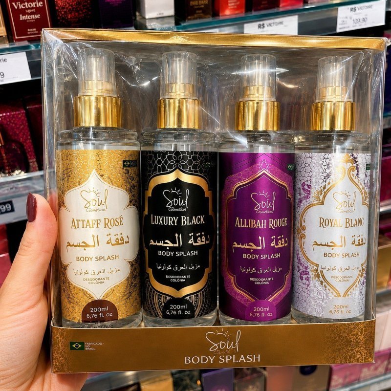 KIT BODY SPLASH ARABE PRA ELAS