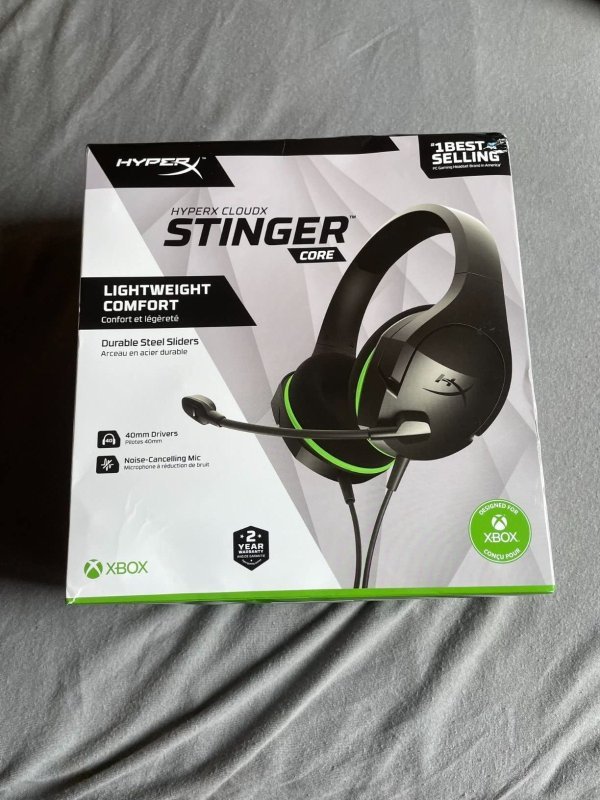 Headset Gamer HyperX Cloud Stinger Core - Preto e Verde + Frete Grátis