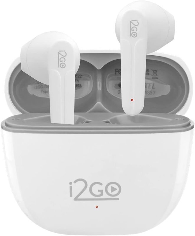 I2GO Air Sound Go 2.0 - TWS Bluetooth - 20h Bateria - ENC - Branco