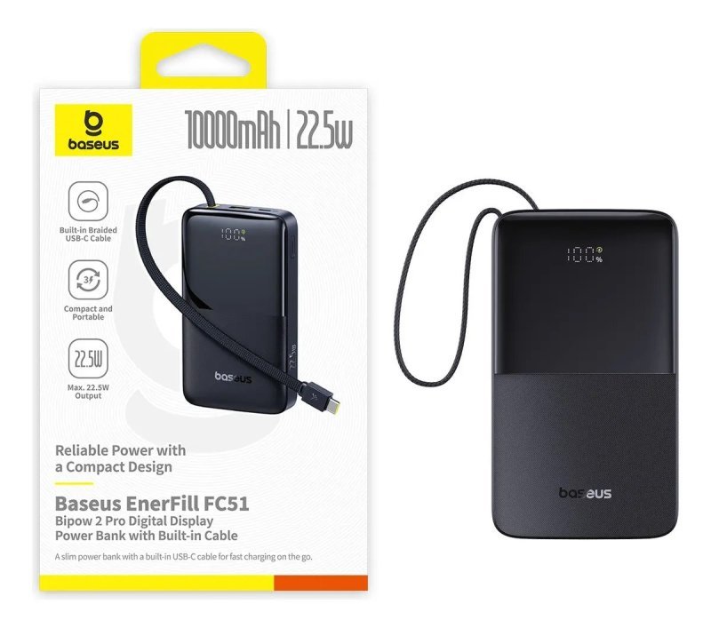 Power Bank Baseus Turbo Bipow2 Pro 10000mAh 22.5W