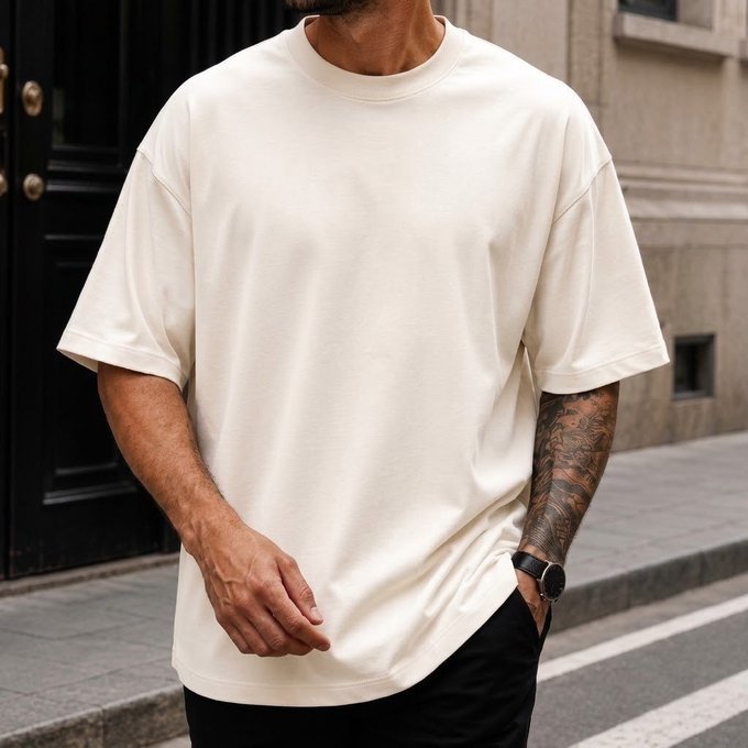 Camiseta Oversized 100% Algodão + Frete Grátis