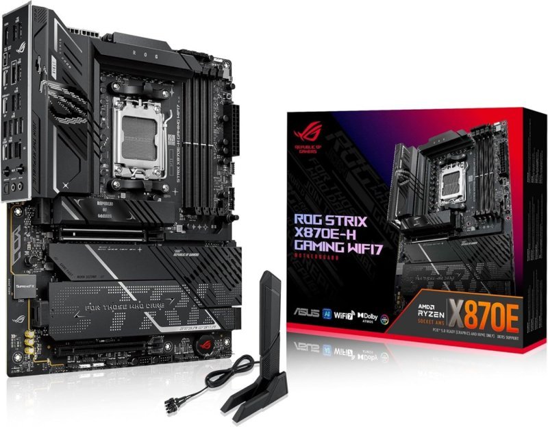 ASUS ROG STRIX X870E-H - Wi-Fi 7 USB 4 DDR5