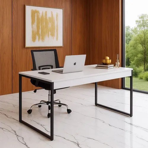 Mesa Moderna Para Escritório Office Estilo Industrial 1,20m