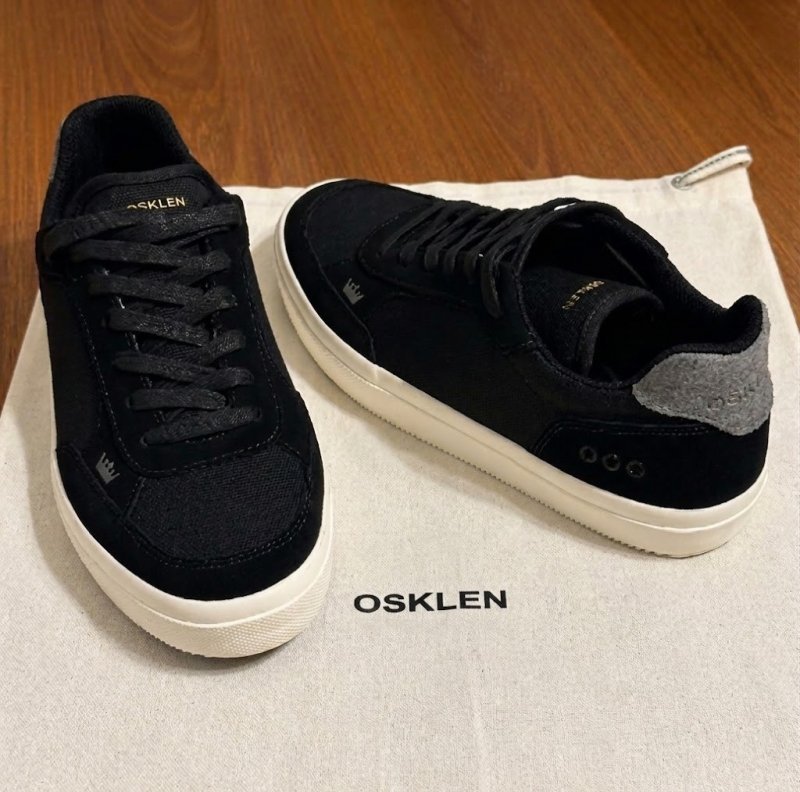 Tênis Masculino Drift Osklen Preto Liso