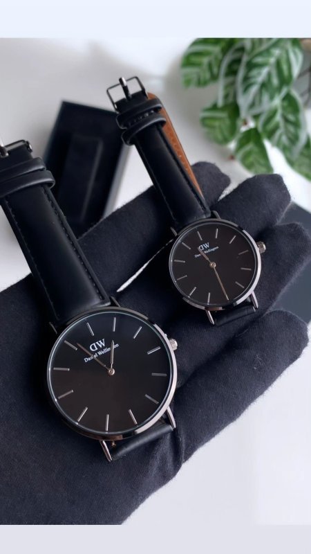 Relógio Masculino Saint Germain Murray Full Black de Couro Sintético Preto