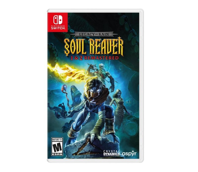 Jogo Legacy Of Kain Soul Reaver 1 &2 Remastered, Mídia Física, Switch