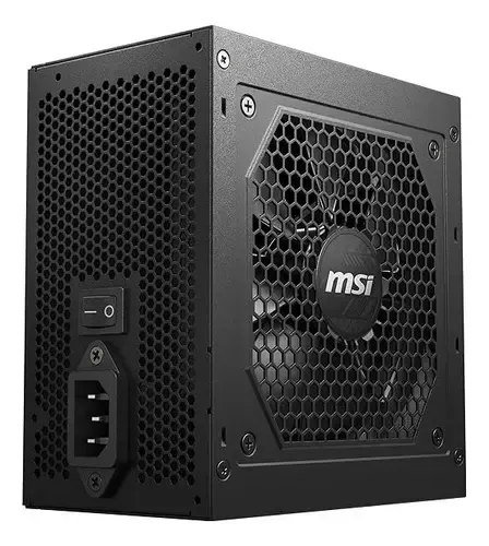 Fonte de Alimentação MSI MAG A850GL PCIE 5.0, ATX 3.0, 850W, 80 Plus Gold, PFC Ativo, Full Modular, Preto