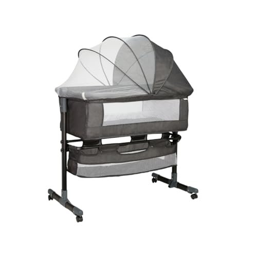 Berço Portátil Bebê Acoplado Co-Bed Connect Maxi baby (Grafite)