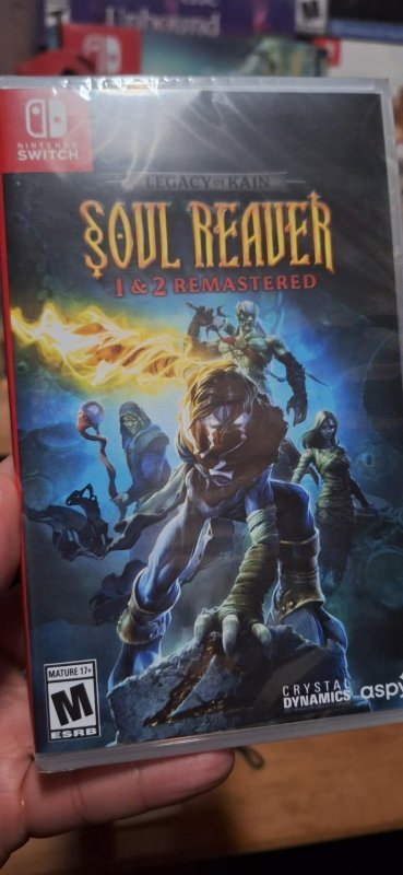 Legacy Of Kain Soul Reaver 1 & 2 Remastered: Nintendo Switch - Standard Edition
