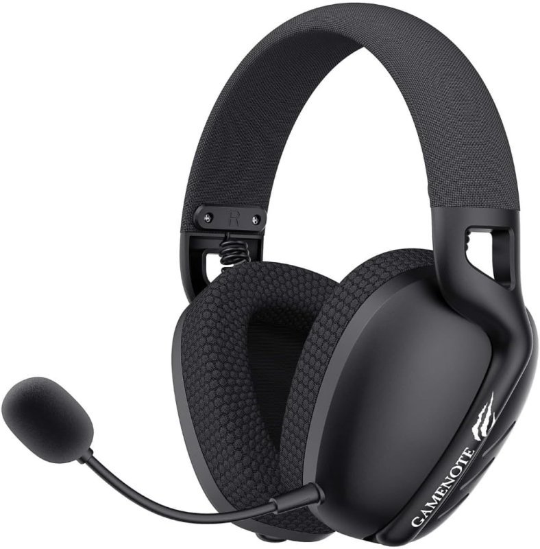 Havit Fone de Ouvido Headset Gamer Fuxi-H6 - Wireless 2,4GHz Bluetooth - Cabo USB-C