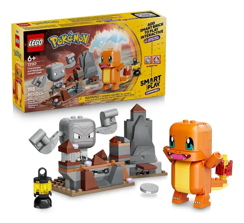 LEGO Pokémon Charmander e Geodude
