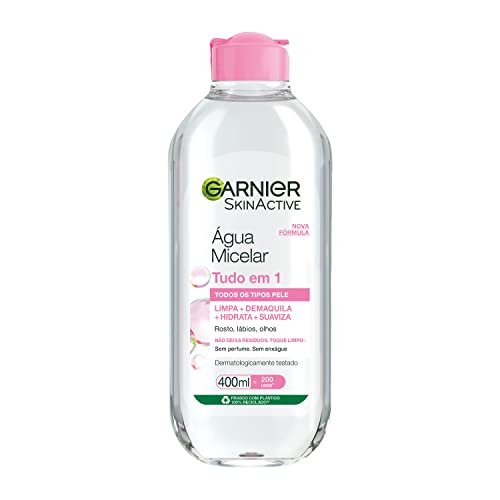 Garnier SkinActive Água Micelar de Limpeza Tudo em 1, 400ml
