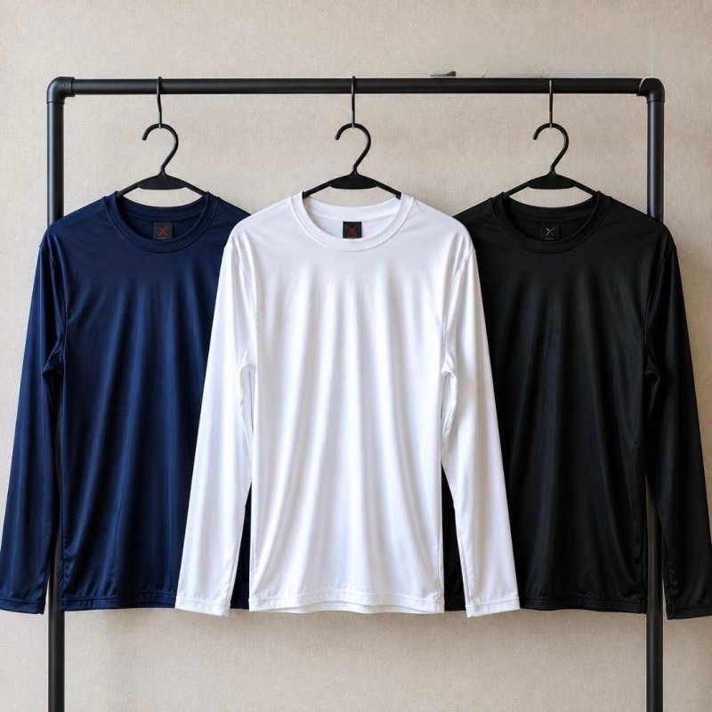 Kit Camisa Masculina Segunda Pele Proteção Solar Uv Dry Fit