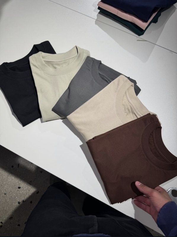 Kit 4 Camisas Camiseta Básica Lisa 100% Algodão Premium 30.1