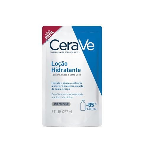 CeraVe, Refil Loção Hidratante Corporal para Pele Seca e Extra Seca, 237ml