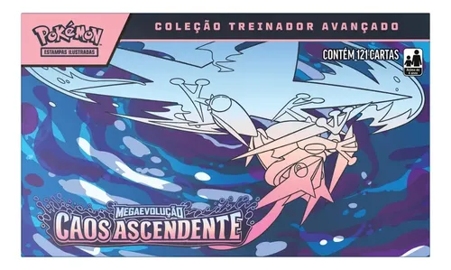 Box Pokémon TCG Treinador Avançado Caos Ascendente