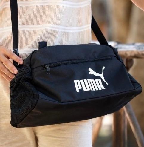 Bolsa Puma Phase Small Sports Puma Preto Liso