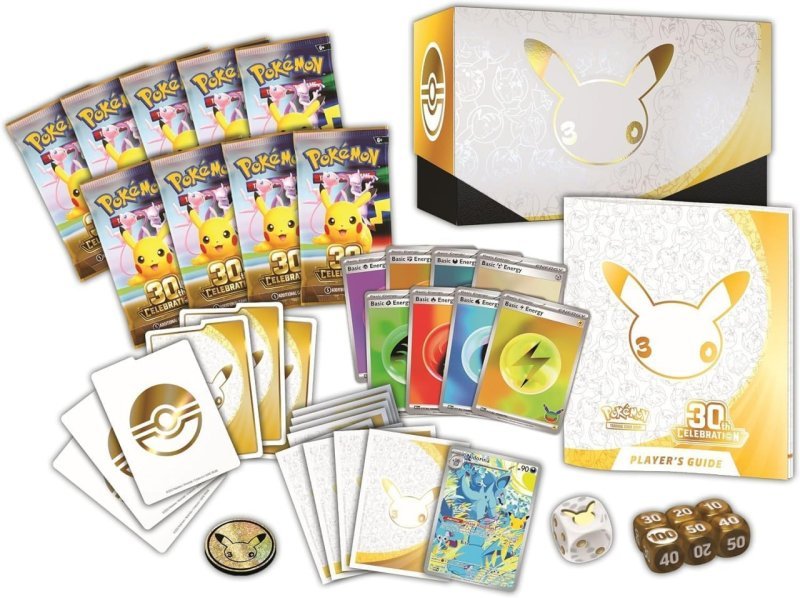 Itens da Coleção 30 Anos Pokemon Listados na Amazon
