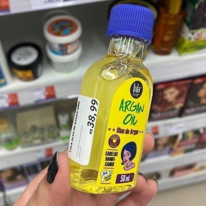 Argan Óleo Reparador 50ml Lola Cosmetics
