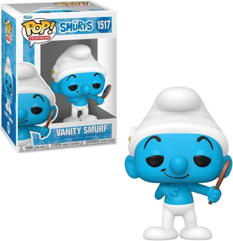 Boneco Funko POP! Vaidoso Smurfs 10cm