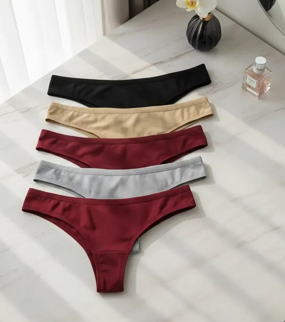 K/ Com 10 Calcinhas Modelo Tanga Microfibra