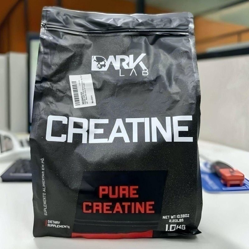 Creatina Monohidratada Pura 1kg Dark Lab Unidade Sem sabor
